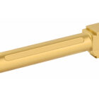 True Precision threaded 9mm barrel for Glock 17 with titanium nitride gold finish