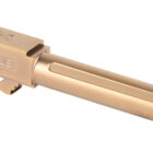 True Precision Glock 19 9mm barrel with Copper Titanium Copper Nitride finish