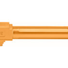 True Precision titanium nitride threaded barrel for Glock 19 (9mm) in gold finish