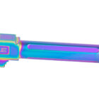 True Precision 9mm threaded 416 stainless billet barrel for Glock 19 in Spectrum (Rainbow PVD)