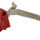 True Precision Axiom trigger for Glock 43 in black with red accents