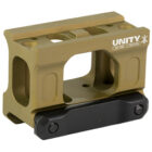 Unity Tactical FAST Micro-S FDE optic mount for Aimpoint Comp M5B/Duty RDS