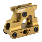 Unity Tactical FAST MRO Mount Flat Dark Earth fitting a Trijicon MRO optic