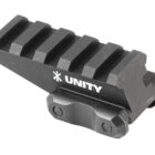 Unity Tactical FAST Accessory Riser black Picatinny mount side view