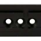 Unity Tactical FAST offset adapter plate for Aimpoint ACRO in anodized black