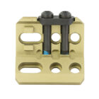 Unity Tactical Fusion Micro Hub FDE mount in Flat Dark Earth for lights and lasers