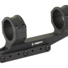 Unity Tactical REKE 34mm scope mount black on Picatinny rail with 1.54 inch optical centerline