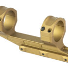 Unity Tactical REKE 34mm scope mount in Flat Dark Earth with Picatinny interface