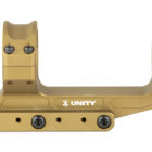Unity Tactical REKE 34mm scope mount in Flat Dark Earth with Picatinny interface