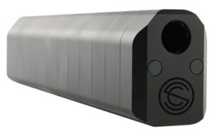 SilencerCo Salvo 12 12ga shotgun suppressor black anodized aluminum and stainless steel