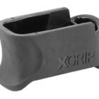 X-GRIP XGGL43-9 mag spacer on ETS 9-round magazine for Glock 43, black