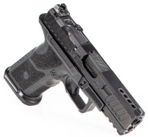 ZEV OZ9 V2 Elite Hypercomp X Grip 9mm left-side view