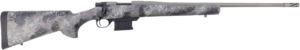 Howa M1500 Fence Line Mini 22 ARC 20 inch tungsten barrel grey light camo rifle right-side