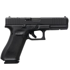 Glock V-Series Model 17 9mm with 4.5 inch barrel, RMR cut, Black Cerakote