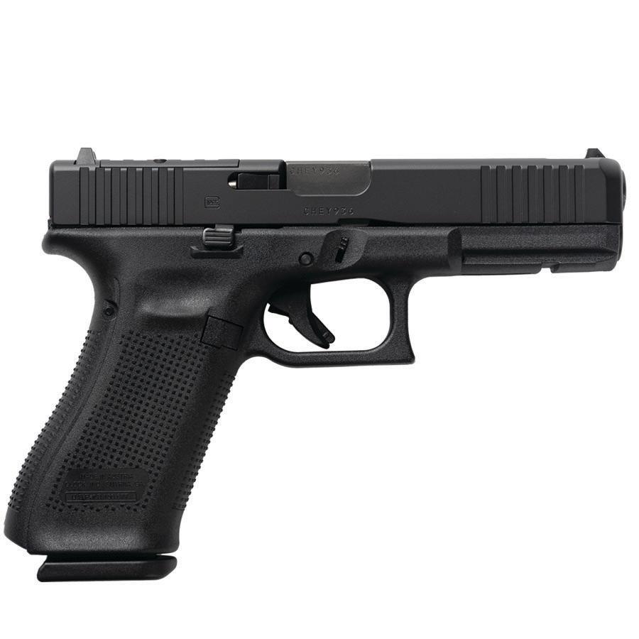 Glock V-Series Model 17 9mm with 4.5 inch barrel, RMR cut, Black Cerakote