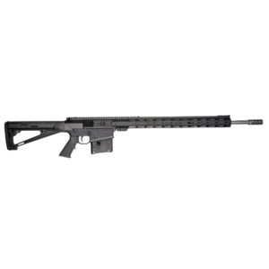 Great Lakes GL10LA65PRCSSBLK AR-10 rifle 6.5 PRC 24in stainless barrel bi-tone