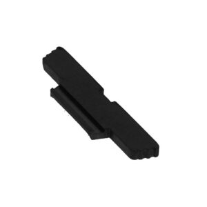 Rival Arms RA80G001A extended slide lock for Glock Gen3/4 in black QPQ finish