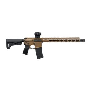 Sig Sauer M400 Forge 5.56 NATO FDE rifle with ROMEO-MSR Gen II optic