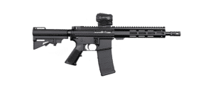 DPMS SHORTACLE 300BLK PISTOL 10.5" BBL, 9.5" MLOK RAIL, CAR15 BRACE 1-30RD MAG W/ VORTX SPARC