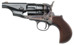 Taylors & Company 1860 Army Snub Nose 44 Cal 3-inch blued revolver