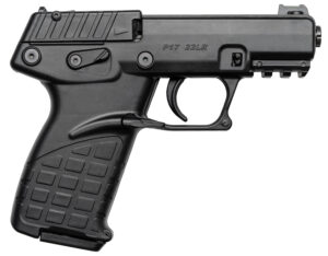 KelTec P17 .22 LR compact pistol black 3.93 in threaded barrel fiber-optic sight Picatinny rail