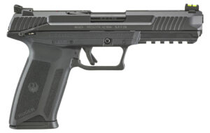 Ruger 57 5.7x28mm pistol 4.94 inch barrel black polymer frame drilled and tapped slide