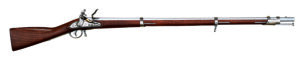 Taylors & Company 1816 Harpers Ferry 41.75 inch flintlock rifle with fixed walnut stock