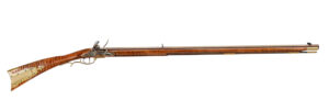 Taylors & Company Frontier Pedersoli .50 Cal flintlock 39-inch octagon browned barrel fixed maple stock