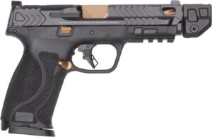 Smith & Wesson M&P9 M2.0 Performance Center 9mm pistol copper and black finish
