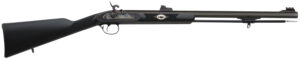Traditions Deerhunter R3300850 .50 cal muzzleloader 24 inch blued octagon barrel black synthetic stock