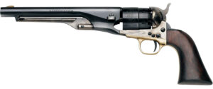 Pietta PF60OWS448 1860 Old West 44 Cal 8-inch blued revolver with wood grip