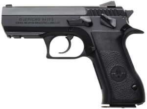 IWI Jericho 941 9mm 3.8" mid-size pistol black serrated slide textured grips