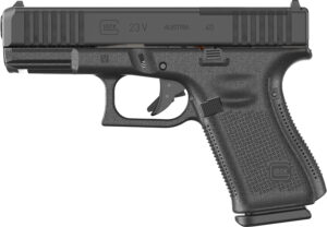 Glock G23 V MOS .40 S&W 4.02in black pistol with optic-ready slide and three 13-round magazines