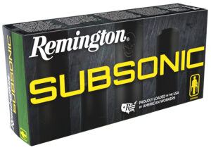 Remington Ammunition 27746 Subsonic  308Win 190gr Bonded Hollow Point 20 Per Box/10 Case