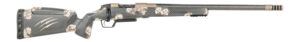 Fierce Firearms  CT Rival XP 2.0 7mm BC 18" Carbon Fiber Threaded Barrel, Smoked Bronze Cerakote Titanium Drilled & Tapped Receiver, Integral Rail Forend, Desert Shadow Camo Adj Comb Carbon Fiber Stoc