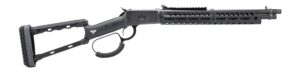 Rossi R92 .44 Magnum lever-action rifle with 16.5-inch threaded barrel and black fixed wood stock