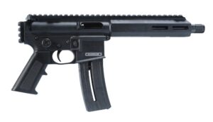 MBGL GOAT 15 ATOM .22 LR pistol 7.8 inch threaded barrel black polymer receiver