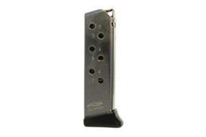 WAI MAG PPK/S 380 W/FR 7RD NKL