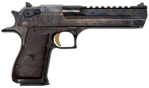 Magnum Research Desert Eagle Mark XIX DE50CH .50 AE 6 inch case colored/hardened with walnut and Hogue grips