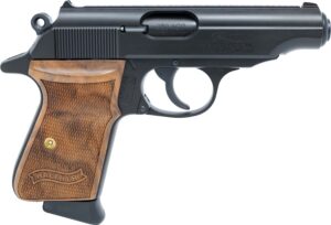 Walther WAI PP 380AP PST black semi-auto pistol, 7-round