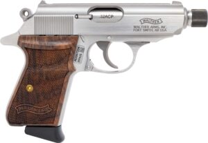 Walther PPK/S SD 32AP SS TB WAL 7R semi-auto handgun