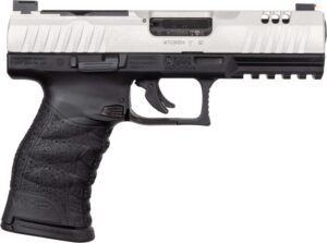 Walther WMP .22 WMR pistol silver slide black polymer frame 15rd