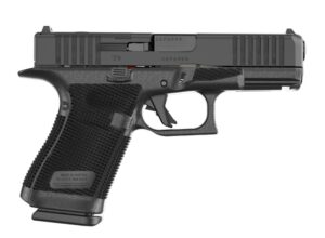 Glock G19 Gen6 9mm 4.02in Optic-Ready Pistol, black, three magazines included