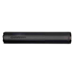 BOSS CHAIRMAN -  5/8X24 VENTED END CAP 7.62 FULL LENGTH SILENCERHIGH PRESSURE LOADS STAINLESS NITRIDED COREVENTED END CAP GAS BLOWBACK ACTION (TRADITIONAL AR-15 AND SIMILAR) CH-15080-762-SS-58-VE-BLK