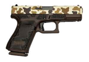 Shark Coast Tactical GLOCK 19V 9mm 4.02in duck camo pistol