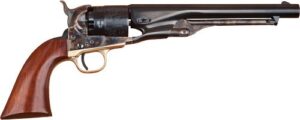 Cimarron 1860 Army Cut-for-Stock .44 Caliber blackpowder revolver with walnut grip