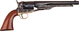 Cimarron 1860 Army Civilian .44 cal with 8 inch blued barrel and walnut grip