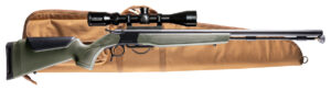 CVA Optima V3 .50 cal 26 inch fluted barrel muzzleloader with synthetic stock and KonusPro scope