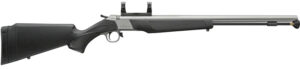 CVA Wolf V2 PR2117SM .50 Cal 24in Matte Stainless Muzzleloader with Black Synthetic Stock