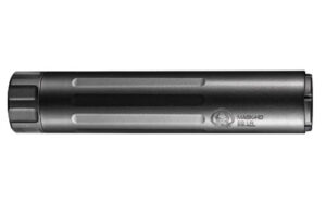 Dead Air Mask-22 .22LR suppressor in black finish, 1/2x28 direct thread